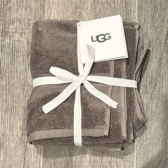 UGG Bath Ugg Pasha Dark Gray Hand Towels Poshmark